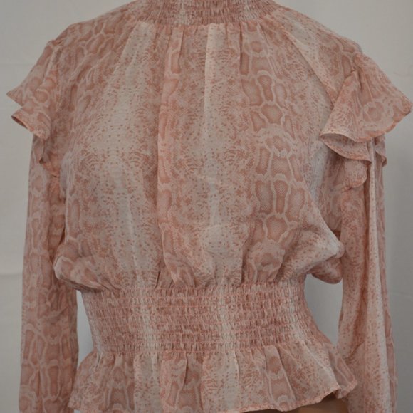 Sheer junior's blouse - Picture 3 of 7